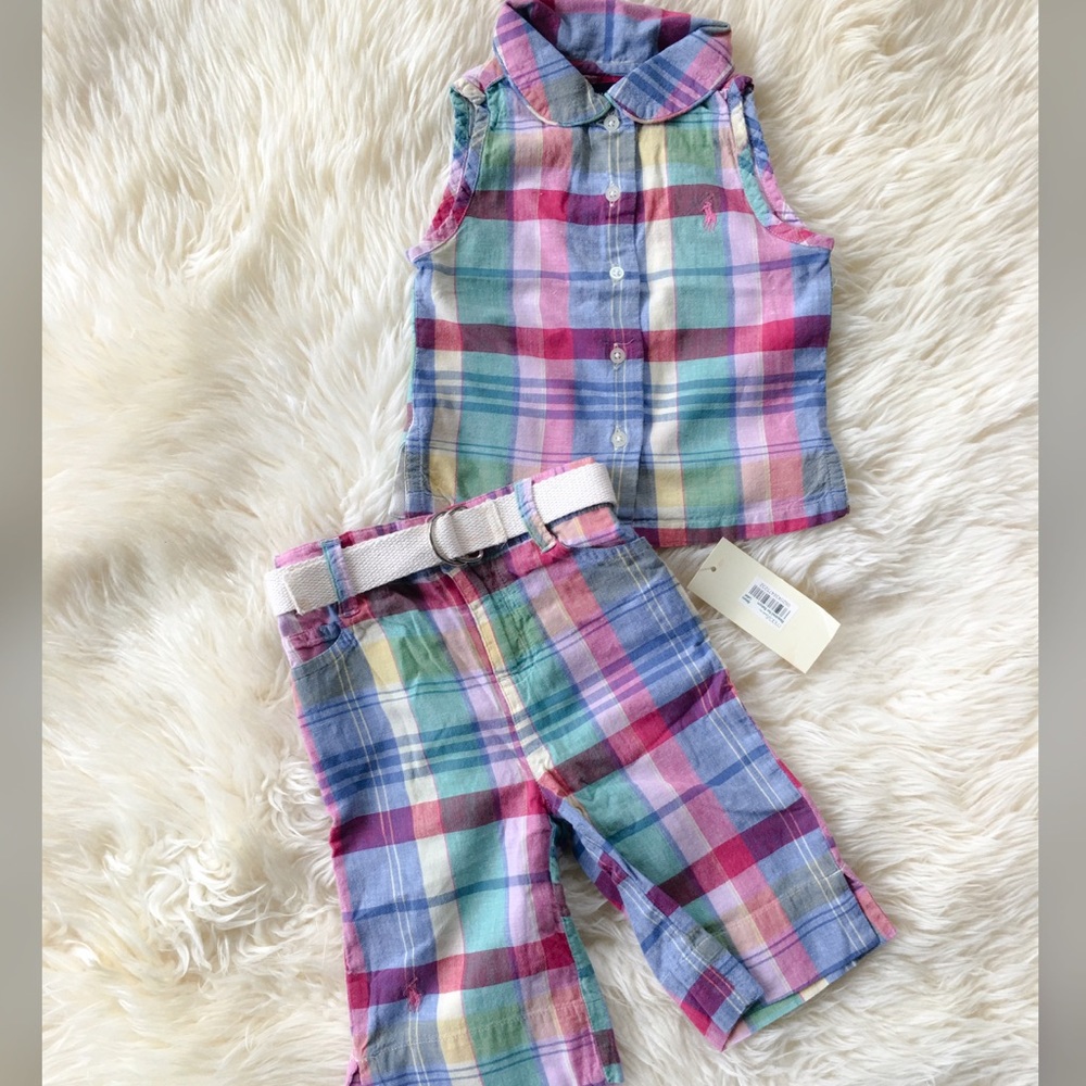 Ralph Lauren Girls 12/18mo